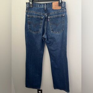 Levi's 517 Dark Blue Bootcut Jeans 29x31